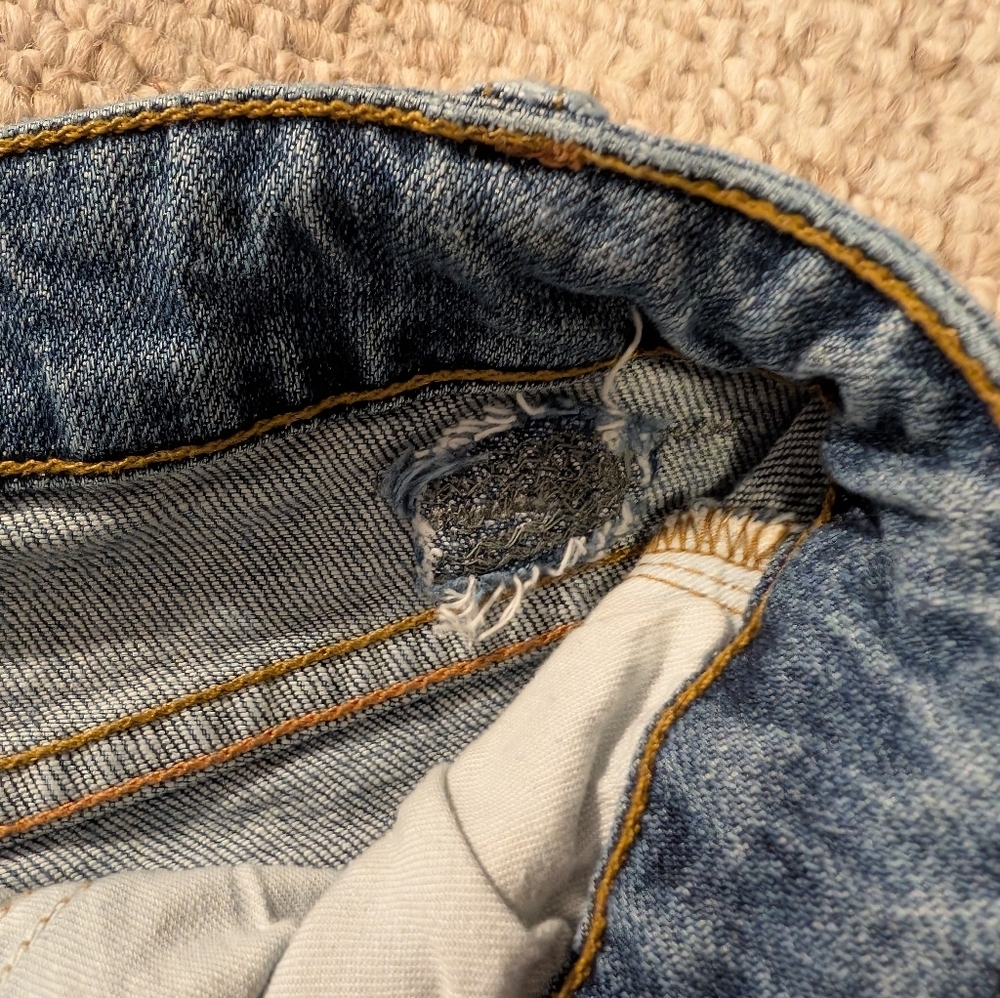 Joe's Jeans, size 29 distressed light wash - Picture 8 of 10